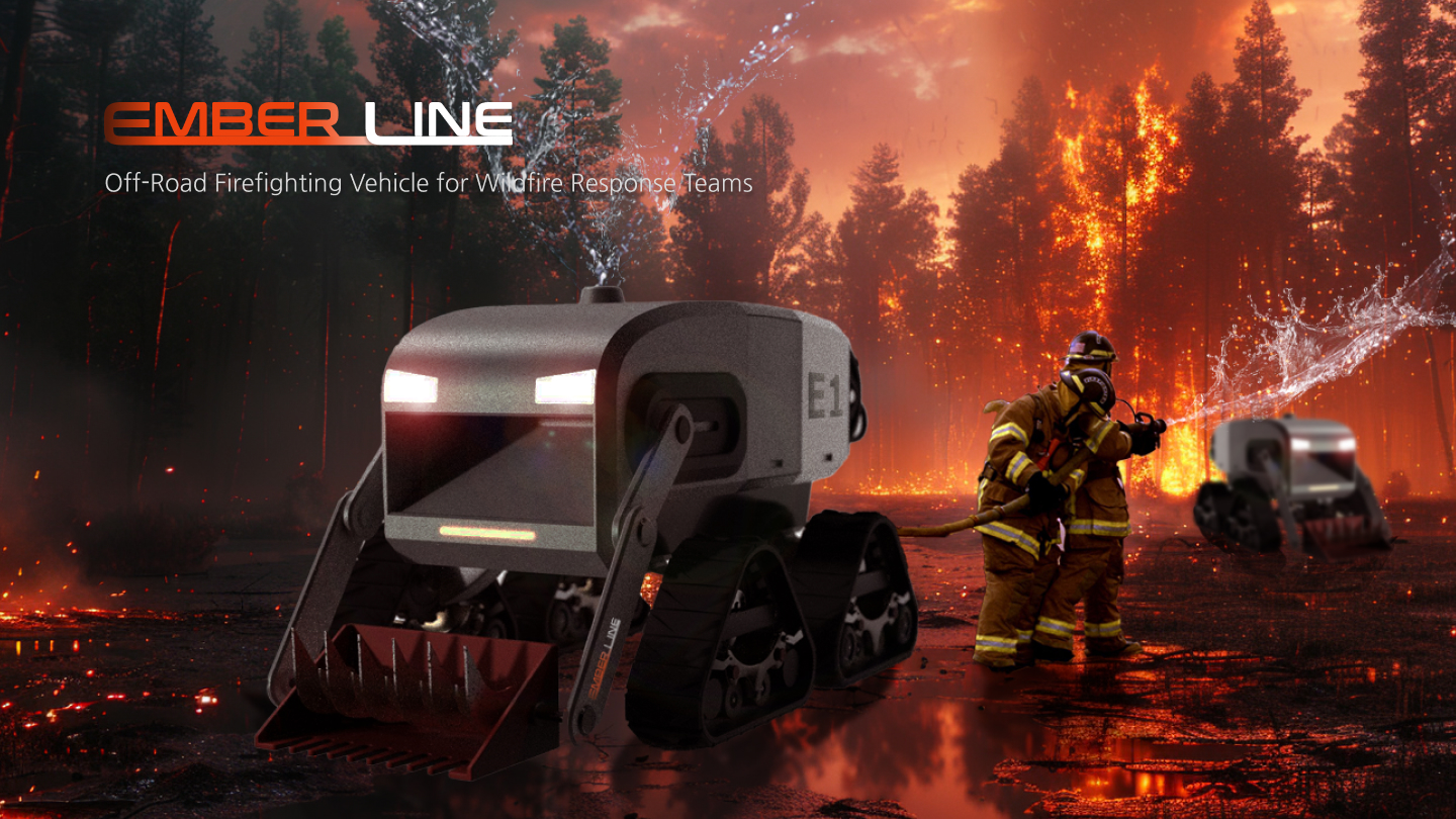 Off-Road Firefighting Vehicle for Wildfire Teams | James Dyson Award