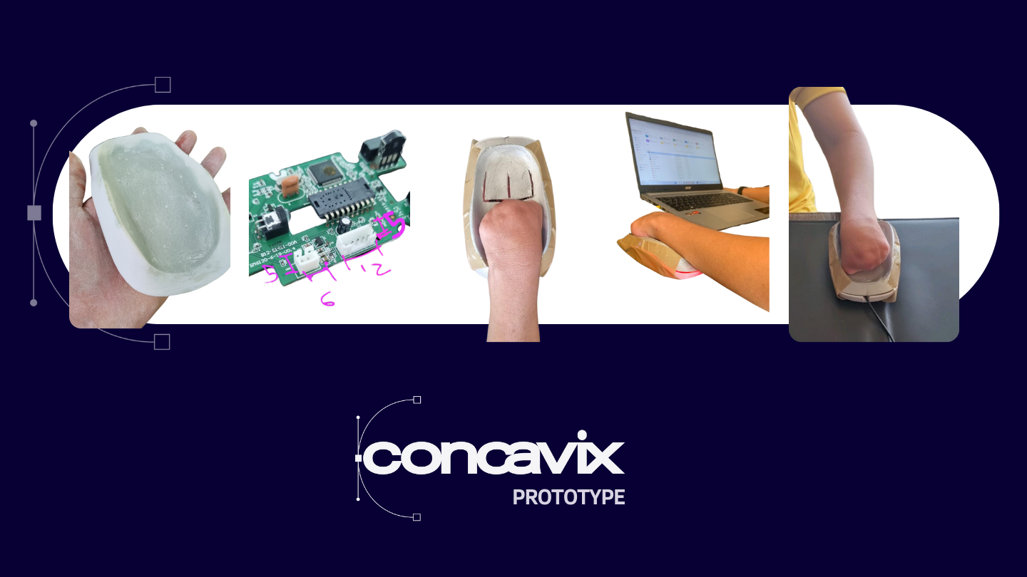 An image with a caption of: Prototyping and getting in touch with the user to make any improvements and feedback