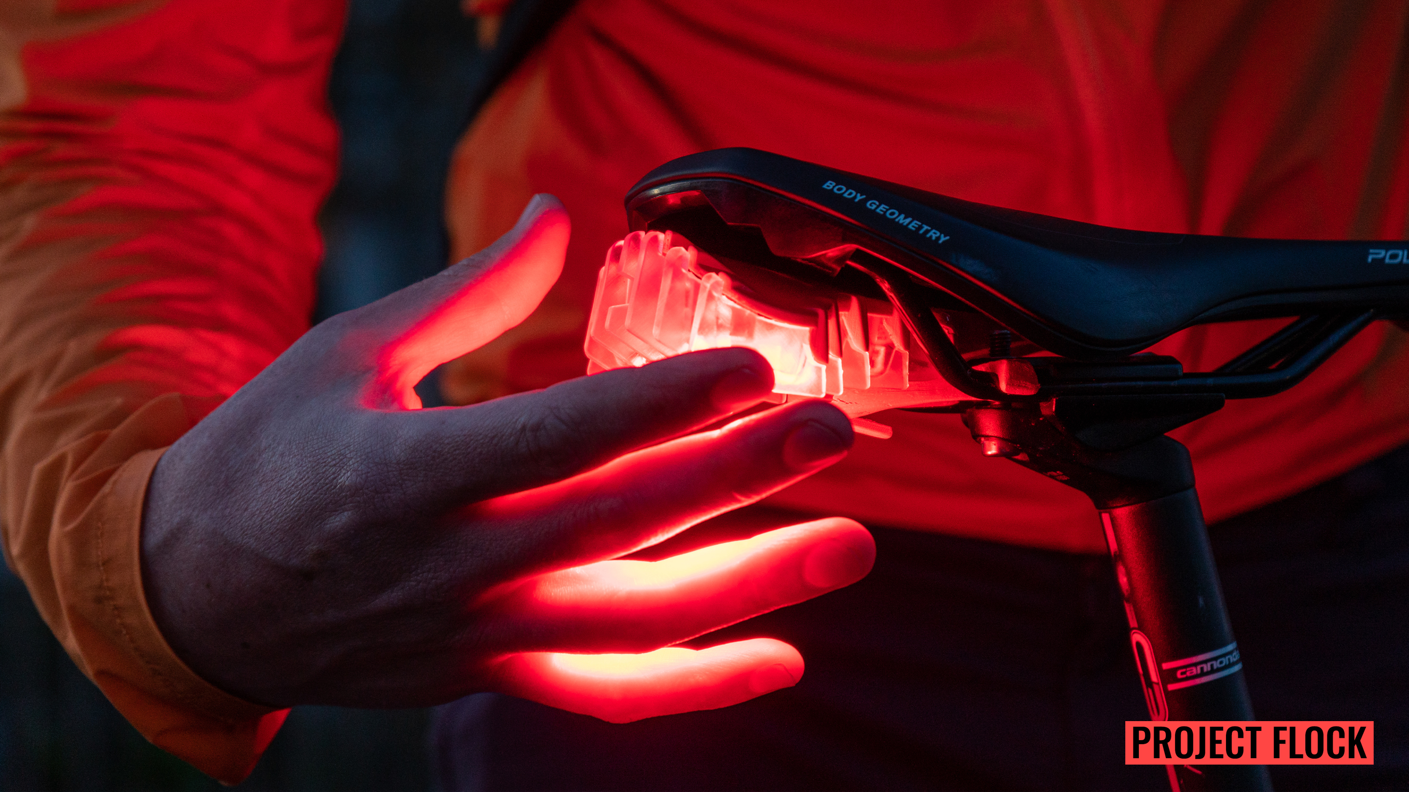 Flock Light - the bike light that lights up your legs by Project Flock