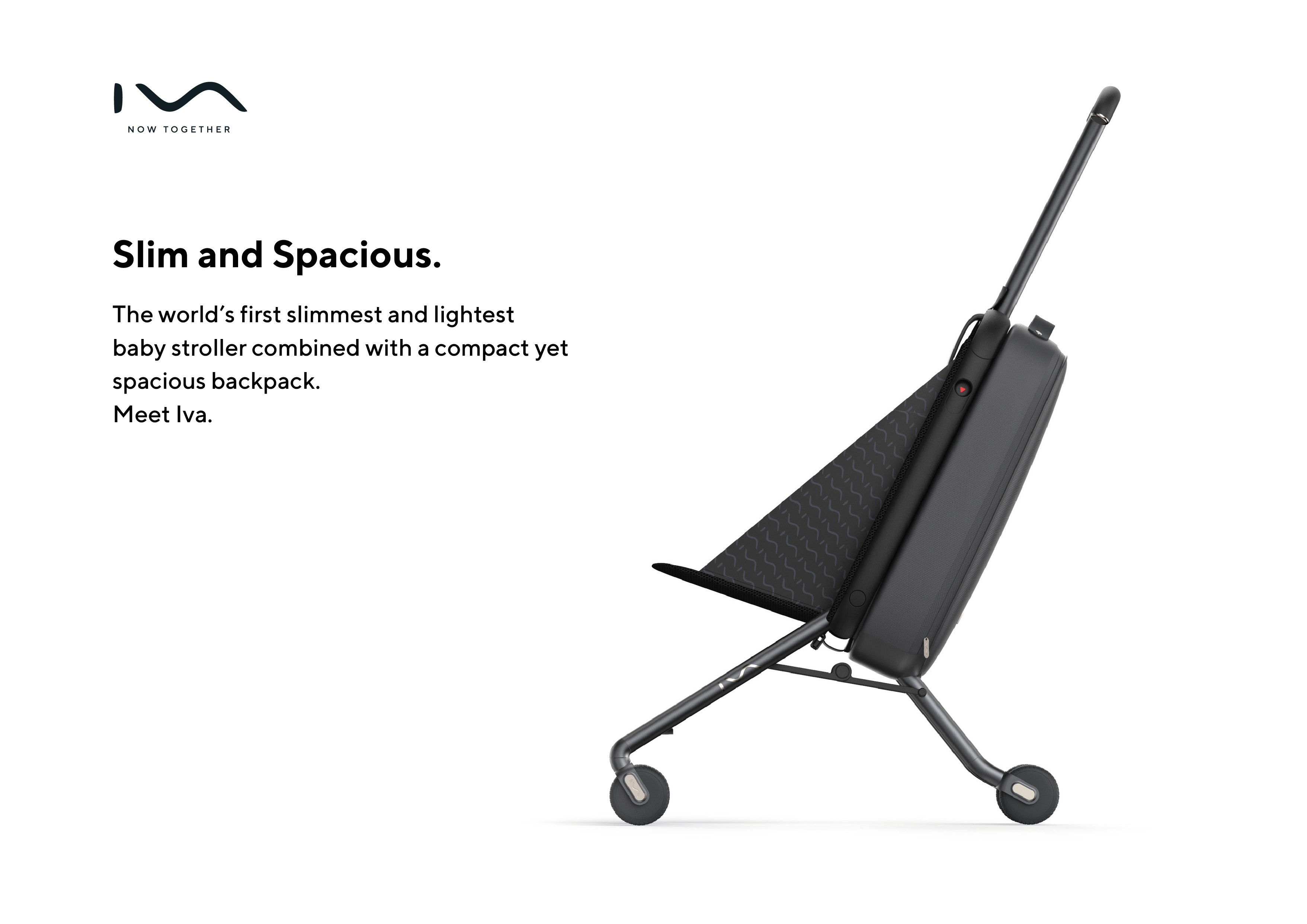 Un’immagine con una didascalia di Slim and Spacious